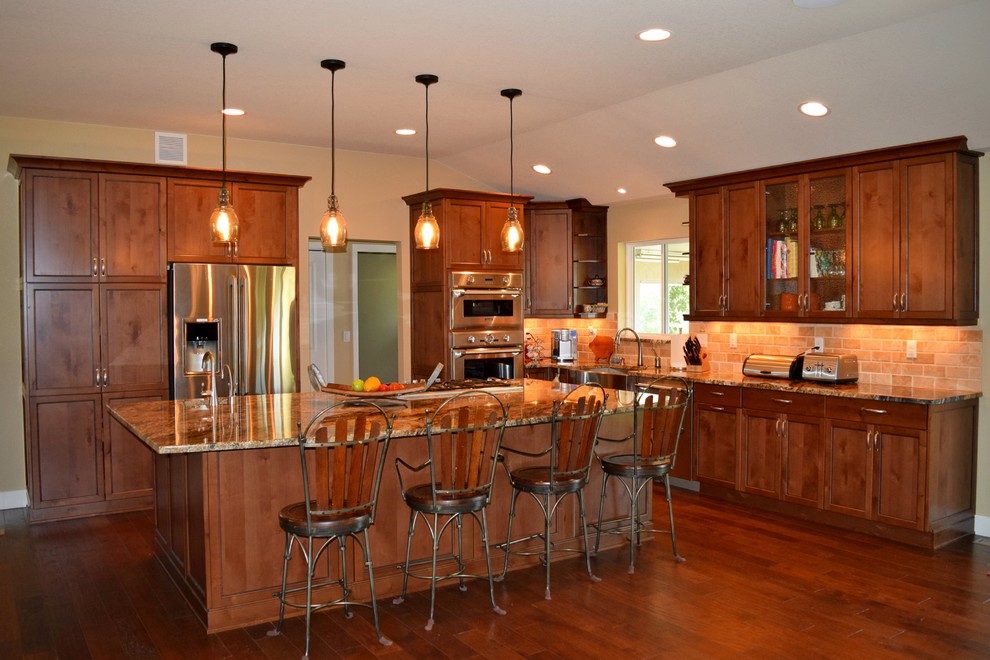 Normandy Circle Transitional Kitchen Denver by BKC Kitchen and
