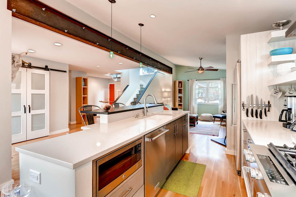 North Boulder Whole House Renovation with Modern Kitchen Midcentury