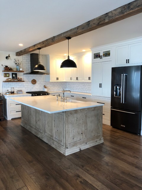 North End Tacoma Kitchen Remodel Farmhouse Kitchen Seattle By Studio Home Houzz
