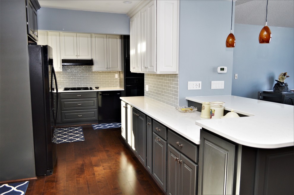 North Judson, IN. Haas Signature Collection. Maple Two Tone Kitchen Transitional Kitchen