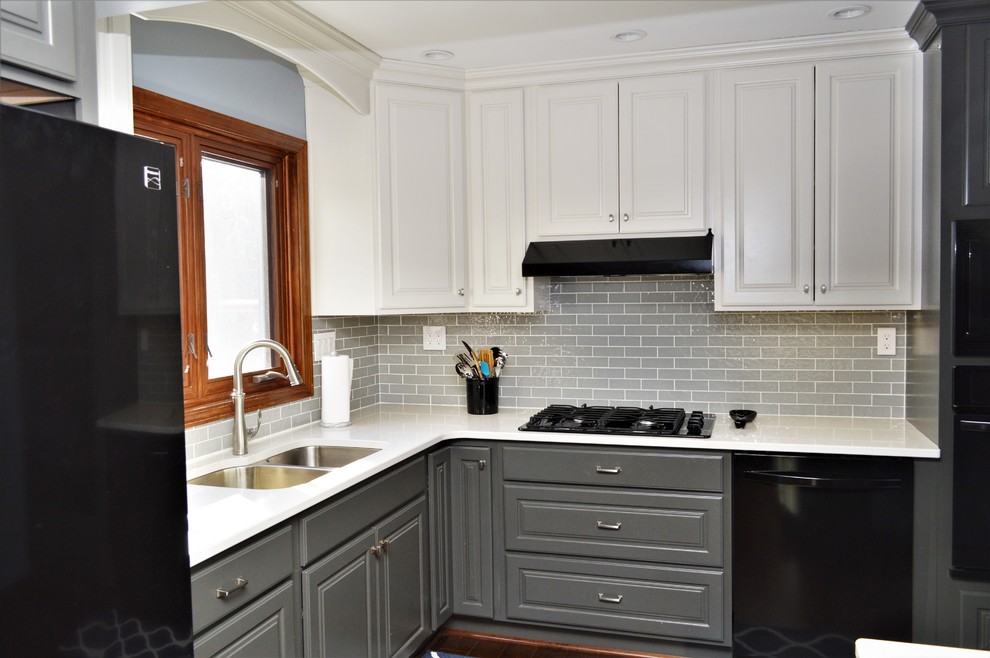North Judson, IN. Haas Signature Collection. Maple Two Tone Kitchen Transitional Kitchen