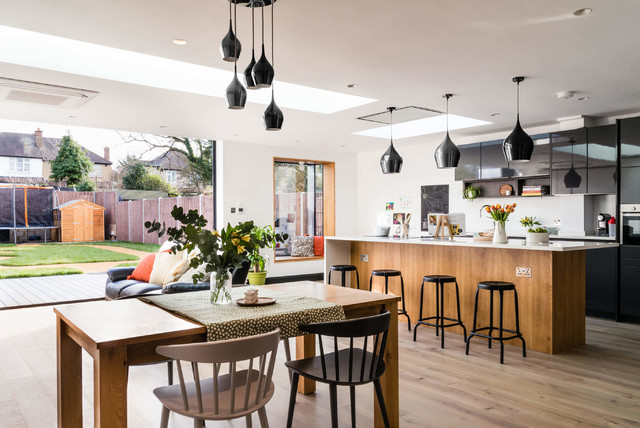 North London 1930s House Refurbishment and Extension - Contemporary ...