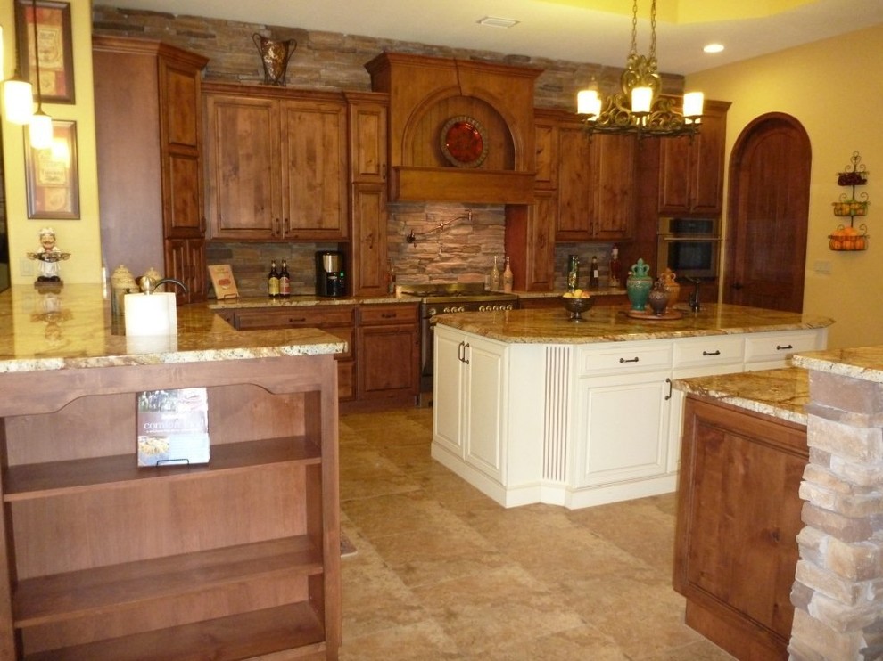 North Port Estates custom home for Mark and Shawna Mediterranean