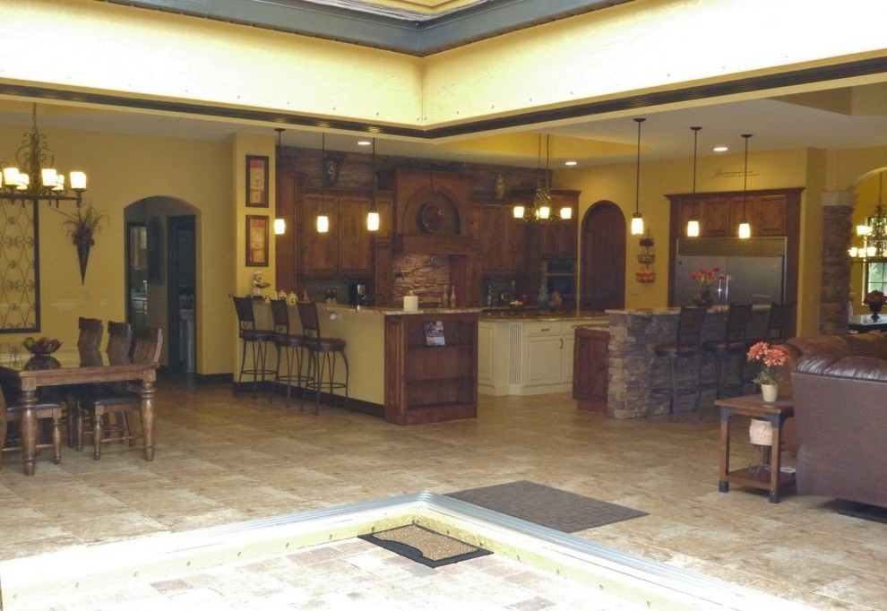 North Port Estates custom home for Mark and Shawna Mediterranean