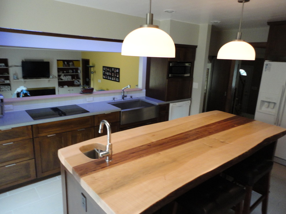 North Waukesha Kitchen Remodel Modern Kitchen Milwaukee by GMH