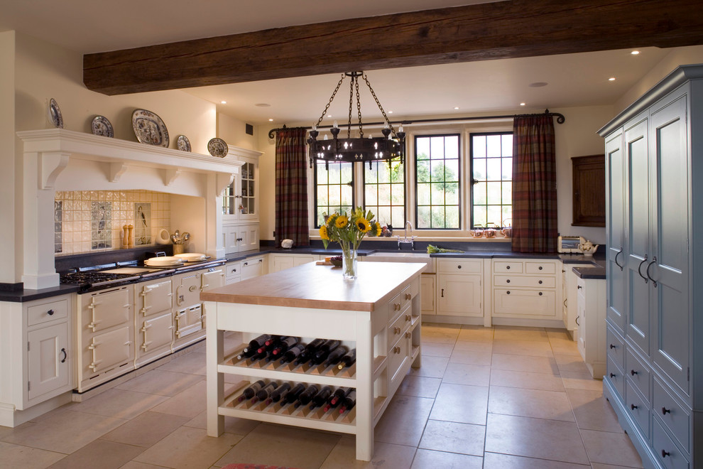 Inspiration for a cottage kitchen remodel in Oxfordshire