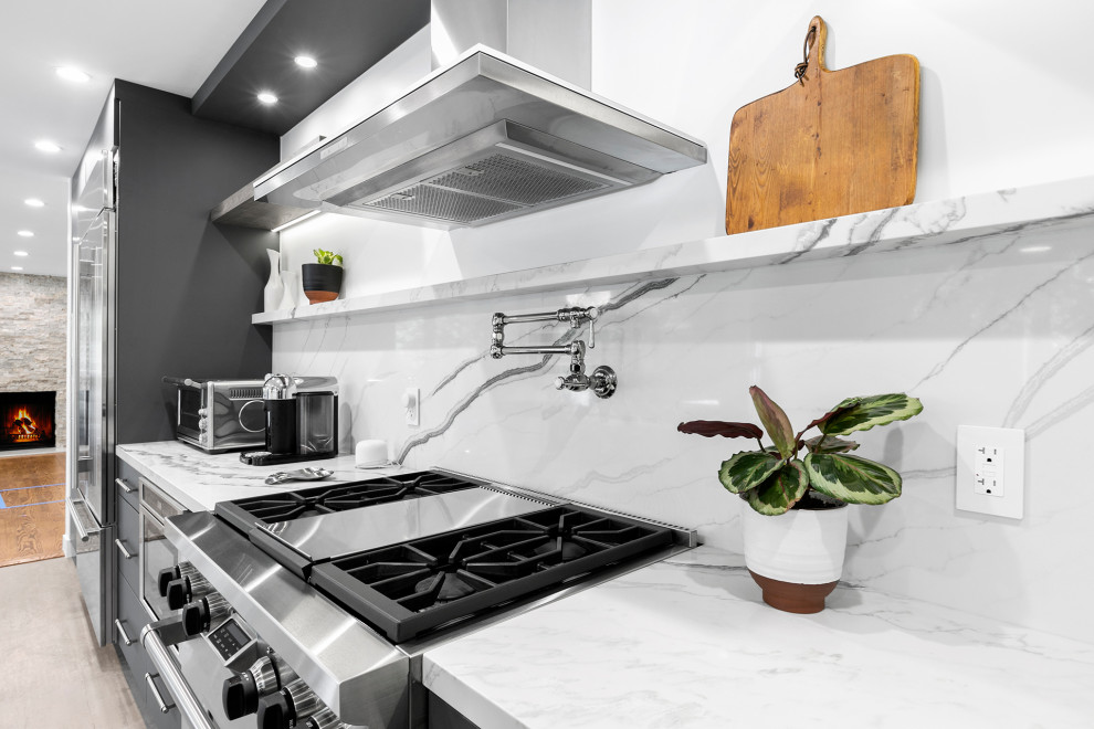 Northridge Contemporary Kitchen Remodel - Modern - Kitchen - Los ...