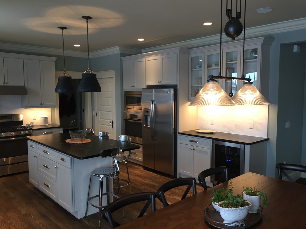 Northwest Craftsman in Kilkenny Farms Waunakee Craftsman Kitchen