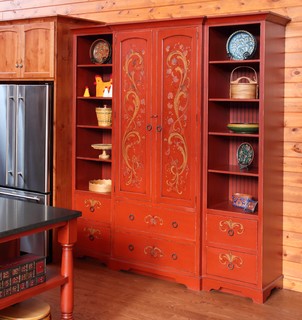 75 Small Red Kitchen Ideas You'll Love - January, 2024