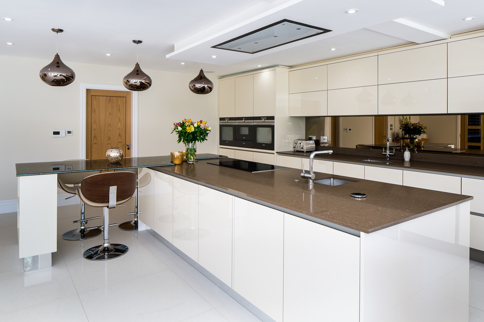 Number Forty Seven Two Contemporary Kitchen Hertfordshire By Cloisters Design Ltd