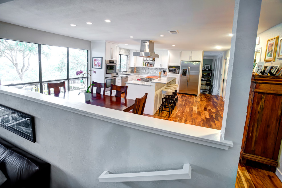 NW Hills Kitchen, Master and Living Transformation Kitchen Austin