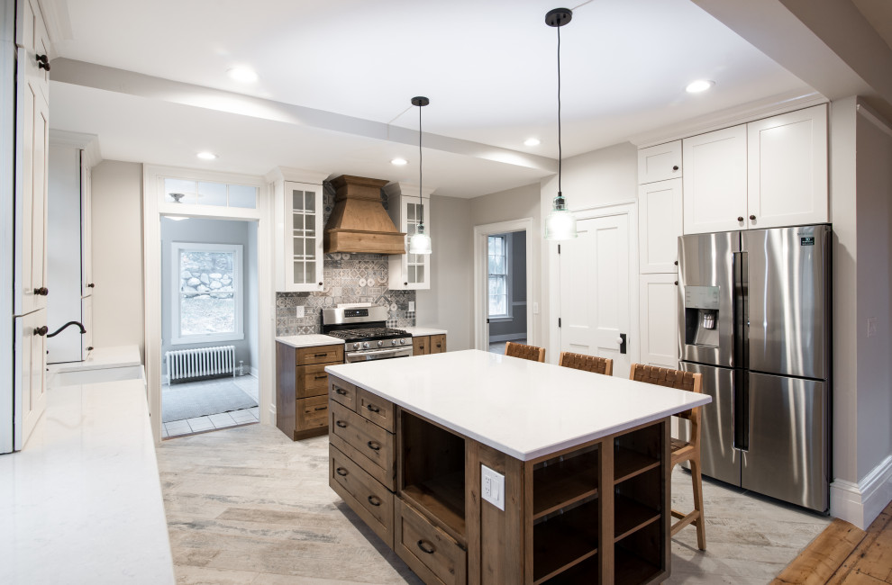 Nyack Interior Renovation of 1850's Beauty Traditional Kitchen