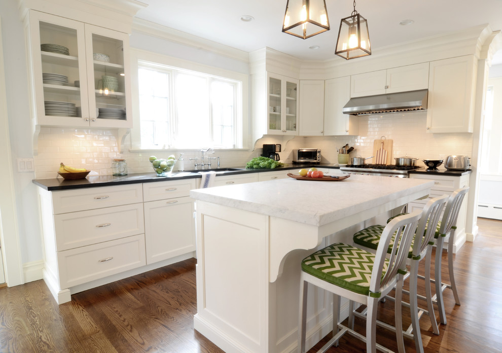 Oakhurst colonial Traditional Kitchen New York by Studio