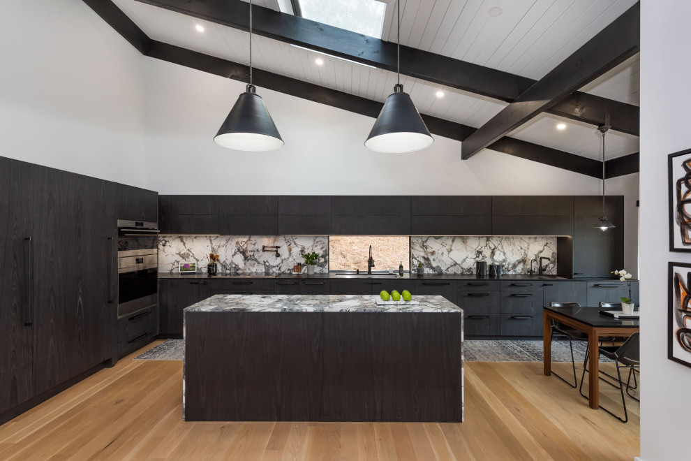 Oakland Hills black beauty Contemporary Kitchen San Francisco