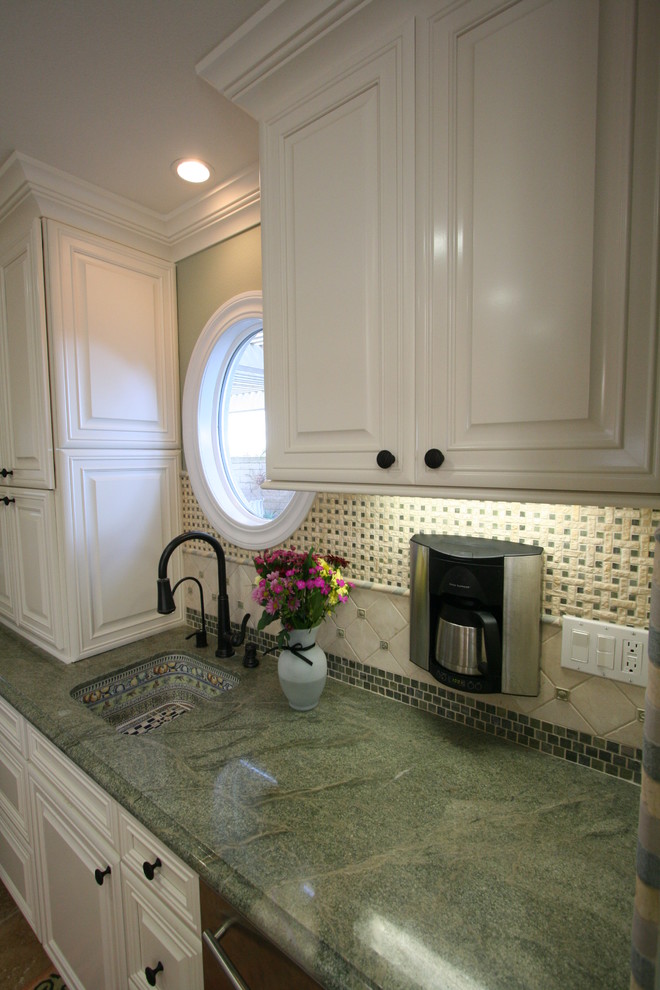 OC Register's Kitchen of the Month Painted White Kitchen Traditional
