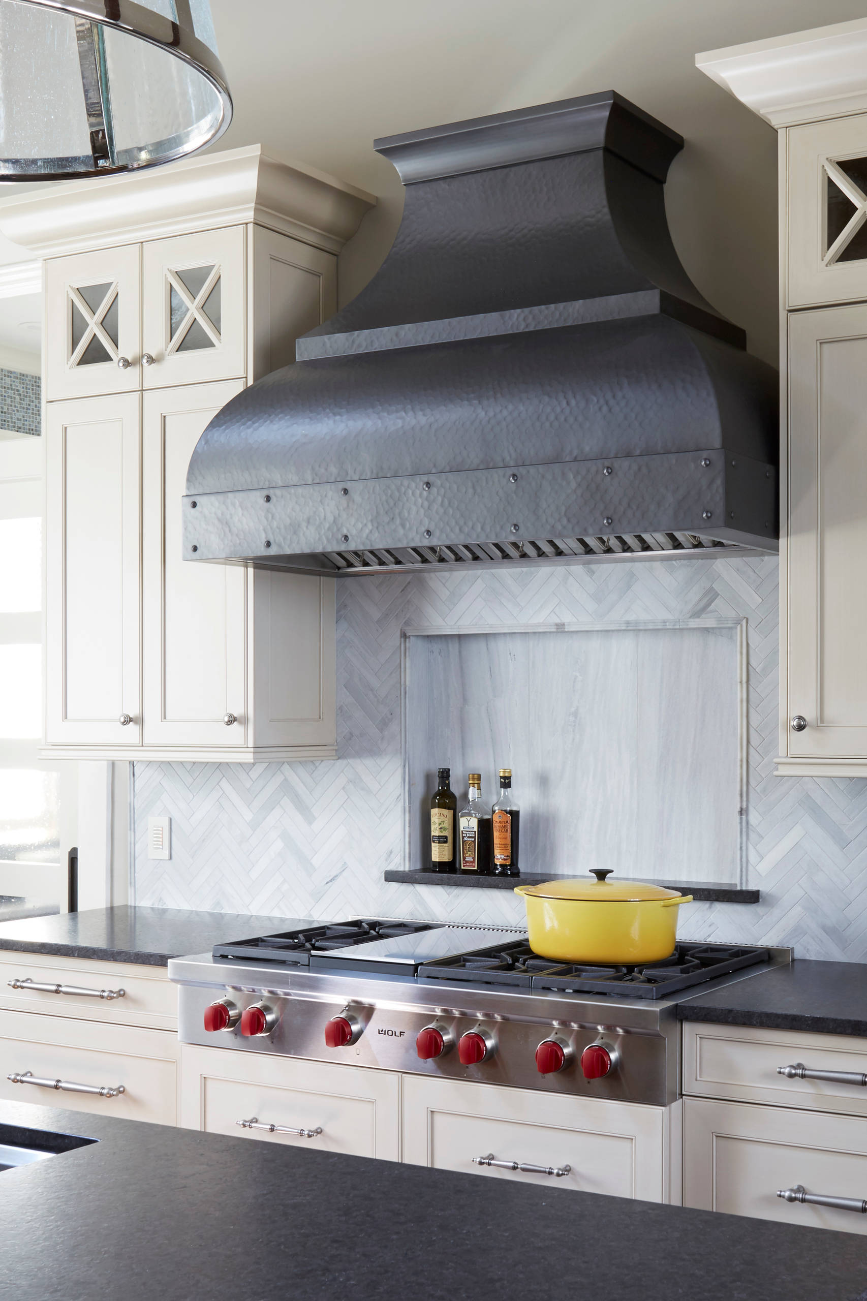 Industrial copper range hoods: 6 custom styles - See 70+ kitchen photos