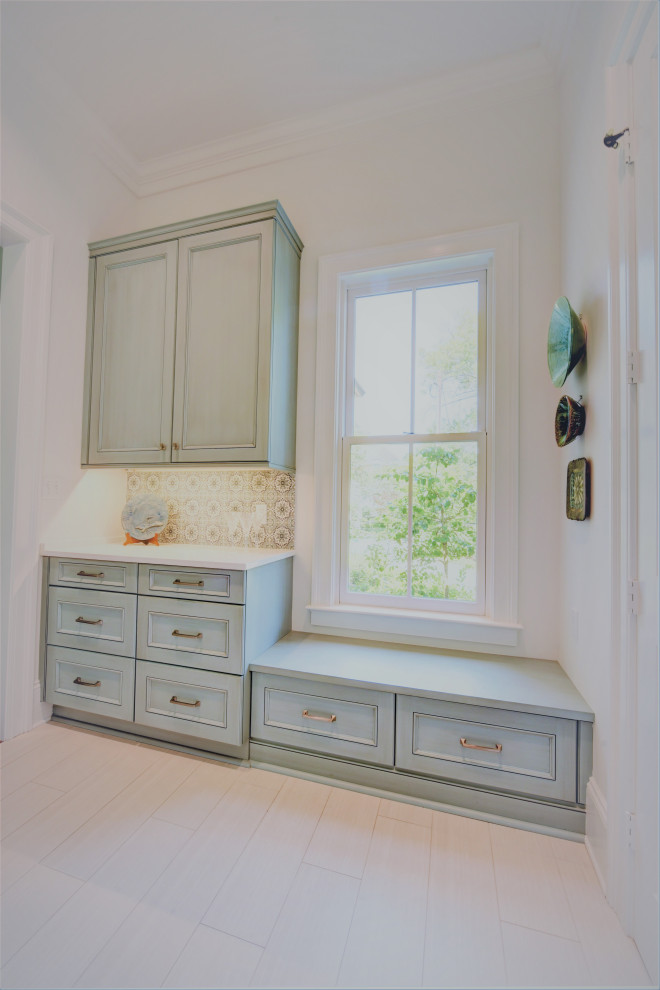 Old Metairie Traditional Butler's Pantry Traditional Kitchen New