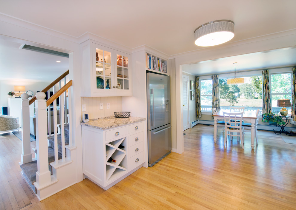 Old Saybrook Residence Addition and Renovation Beach Style Kitchen
