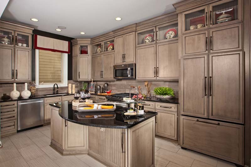 One Loudoun Back Bay Model for Camberley Homes Contemporáneo Cocina Washington D. C