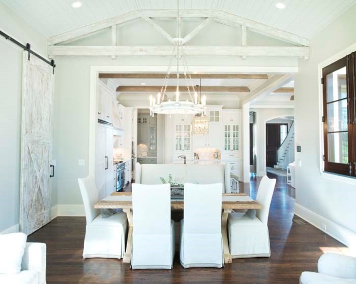 Design ideas for a traditional dining room in Nashville.