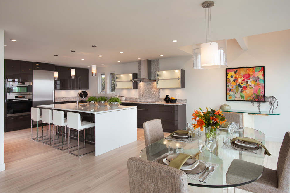 Open Concept Kitchen & Dining - Modern - Kitchen - Vancouver - by My