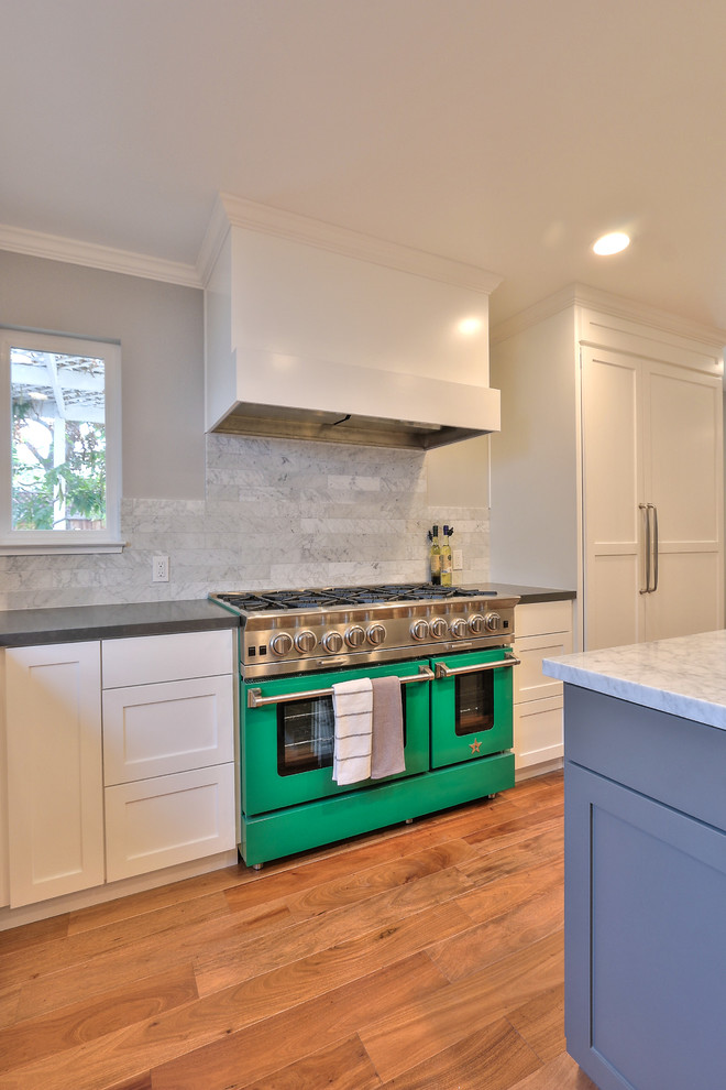 Open Concept Kitchen Remodel in San Jose - Bluestar Range ...