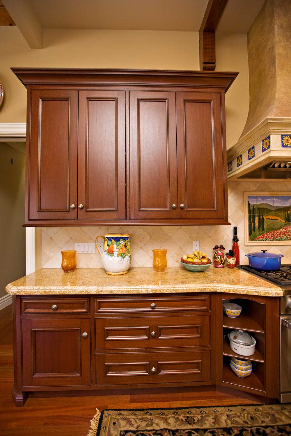Open Corner Cabinet Houzz