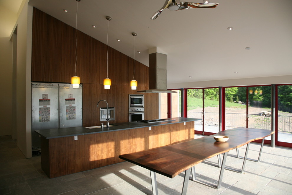 Open Kitchen Modern Kitchen New York by Caseworks Design Group