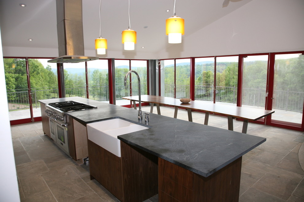 Open Kitchen Modern Kitchen New York by Caseworks Design Group