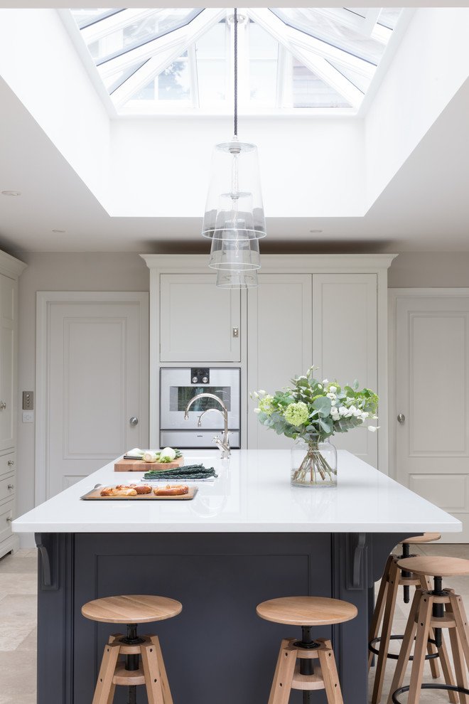 Inspiration for a medium sized classic kitchen in Surrey.