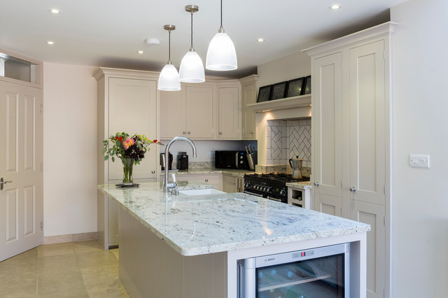Open Plan Kitchen in Victorian House - Traditional - Kitchen - London ...