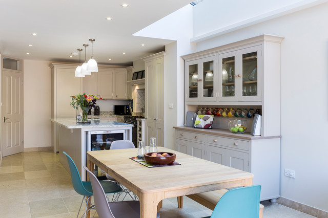 Open Plan Kitchen in Victorian House - Traditional - Kitchen - London ...