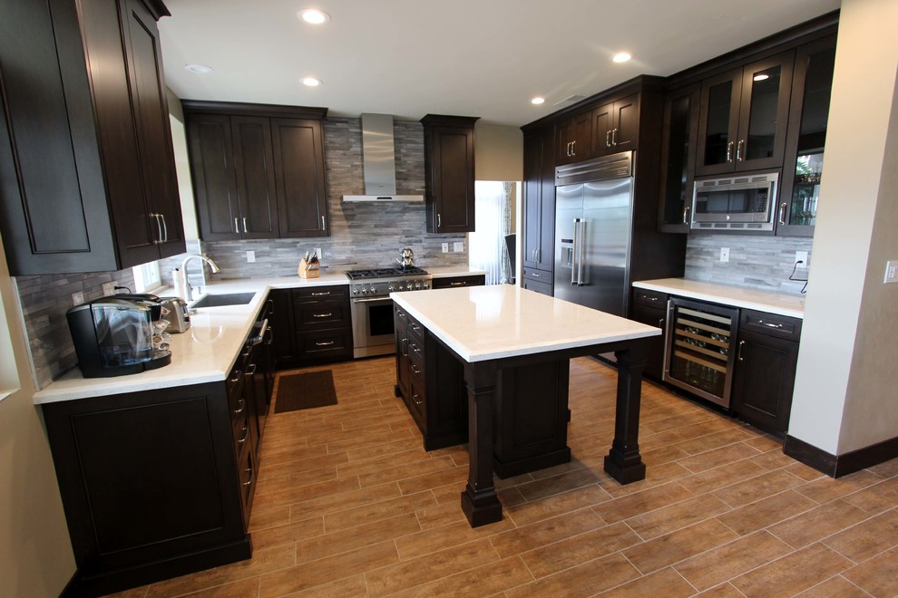 Orange County Top Kitchen Remodels Transitional Kitchen Orange