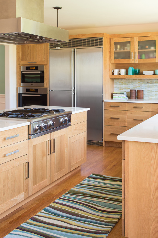 Organic Modern in Ipswich MA Transitional Kitchen Portland Maine