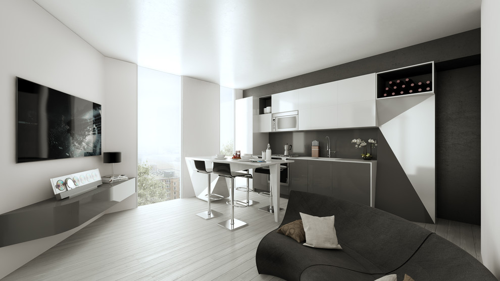 Origami - Modern - Kitchen - Toronto - by dkstudio | Houzz