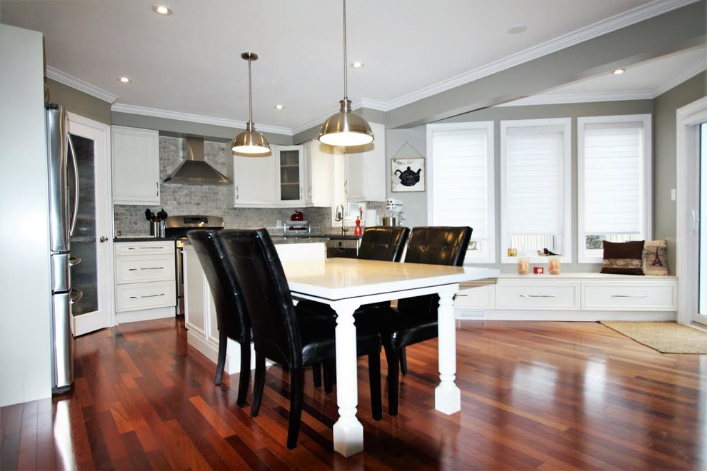 Oshawa Kitchen Renovation Kitchen Toronto by Lotus Home Interiors