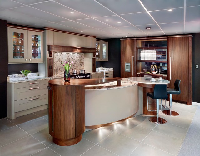 Our Kitchen ranges Contemporain Cuisine Cambridgeshire par Cambridge Kitchens