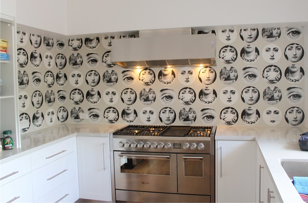 Inspiration for an eclectic kitchen in Perth.