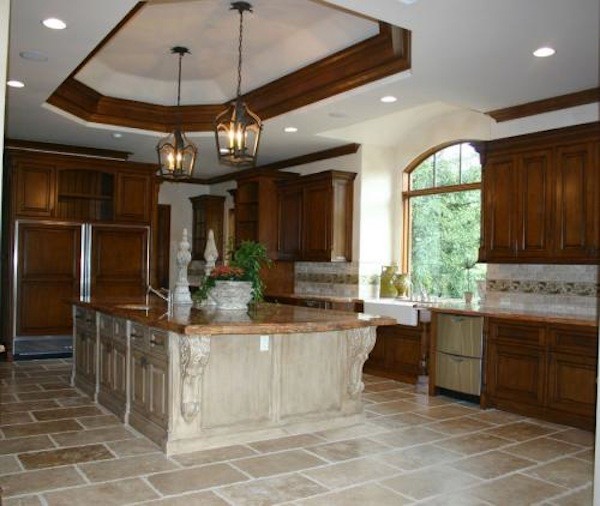 Photo of a country kitchen in Orange County.