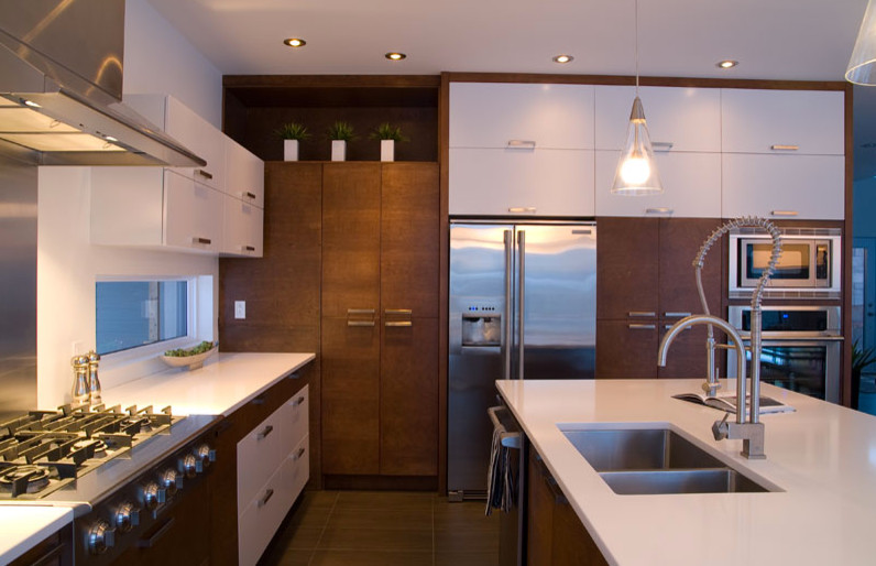 Our Work Modern Kitchen Montreal by Cuisines Kitchens Houzz
