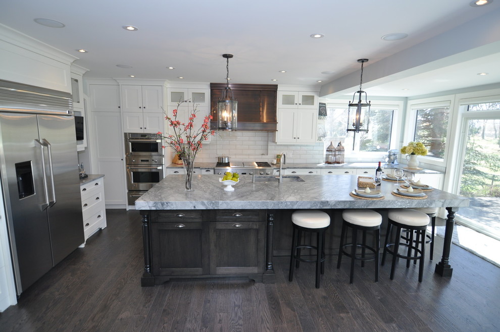 Our Work Transitional Kitchen Calgary by HP Woodwork Houzz