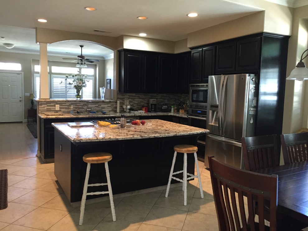 Our Work Contemporary Kitchen Sacramento by Ironwood Custom