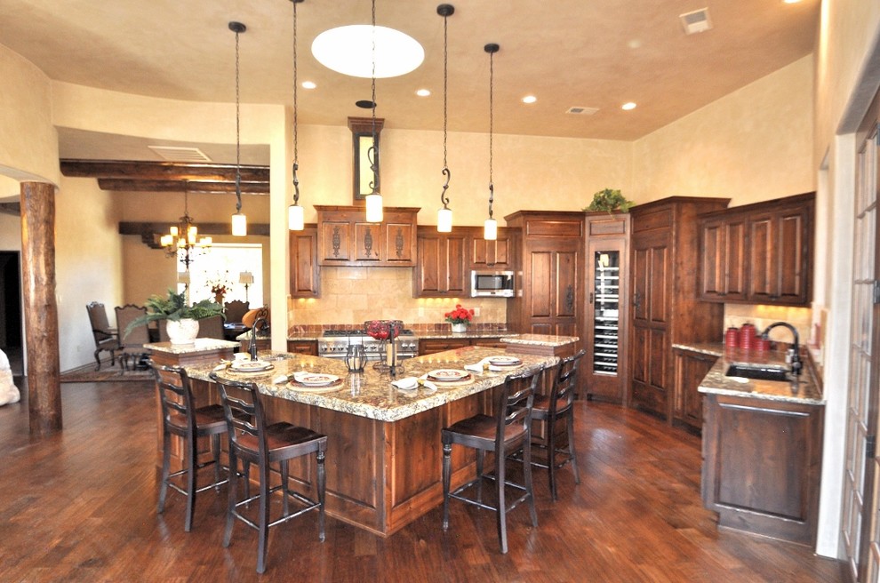 Our Work Traditional Kitchen Albuquerque by Koinonia Architects