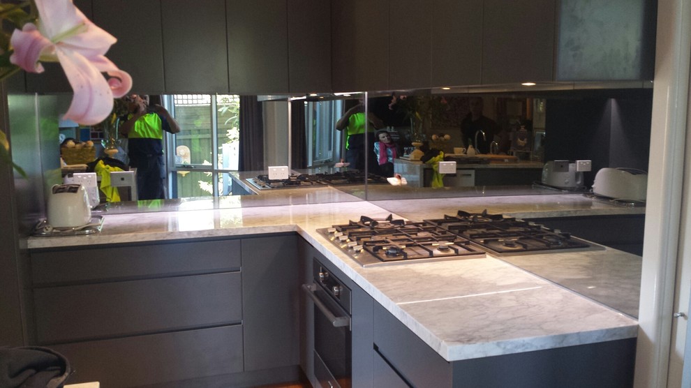 Our Work Moderne Cuisine Melbourne par Mondo Stone & Glass