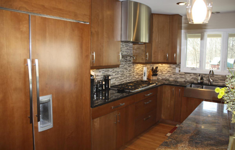 Example of a kitchen design in Columbus