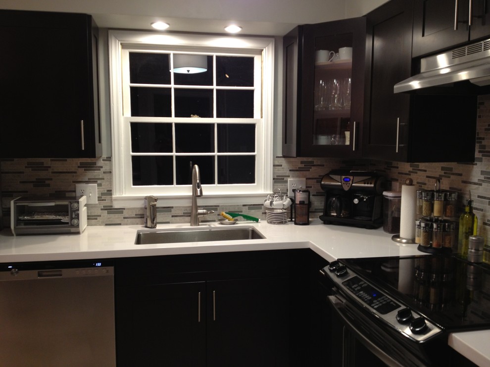 OUT WITH THE OLD IN WITH THE NEW Transitional Kitchen Miami by