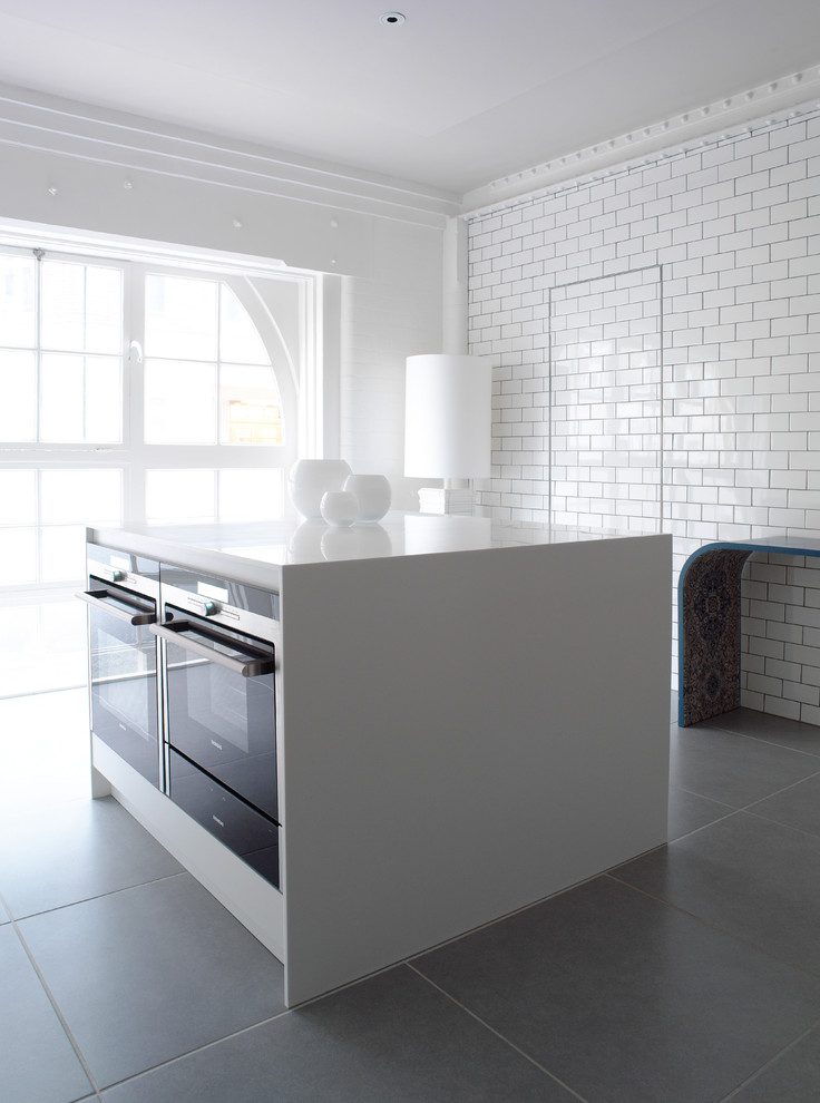 Oval Apartment Contemporary Kitchen London by Hub Kitchens Houzz