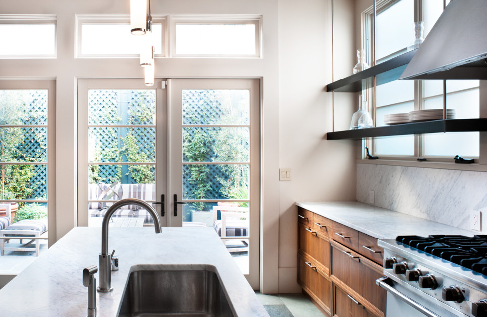 Classic kitchen in San Francisco.
