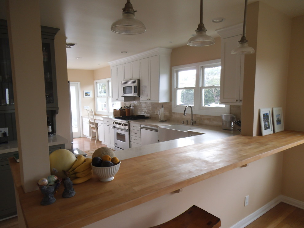 Pacific Palisades Kitchen Remodel Beach Style Kitchen Los Angeles