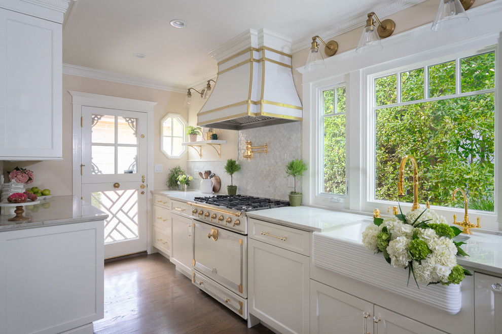 Pacific Palisades Traditional Kitchen - Traditional - Kitchen - Los ...